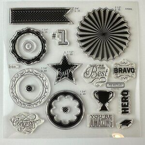 My Acrylix Cricut Artiste Collection Stamps d1530